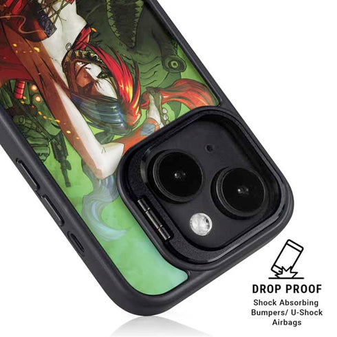 DC Comics Harley Quinn Suicide Squad Vol 1 Cover New 52 iPhone 14 Plus Kickstand Case