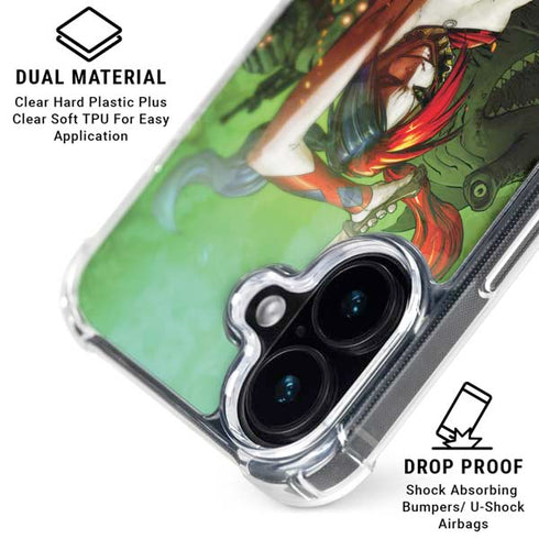 DC Comics Harley Quinn Suicide Squad Vol 1 Cover New 52 iPhone 16 Plus Clear Case