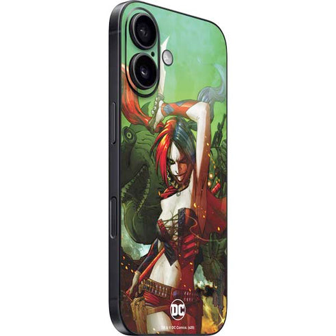 DC Comics Harley Quinn Suicide Squad Vol 1 Cover New 52 iPhone 16 Skin