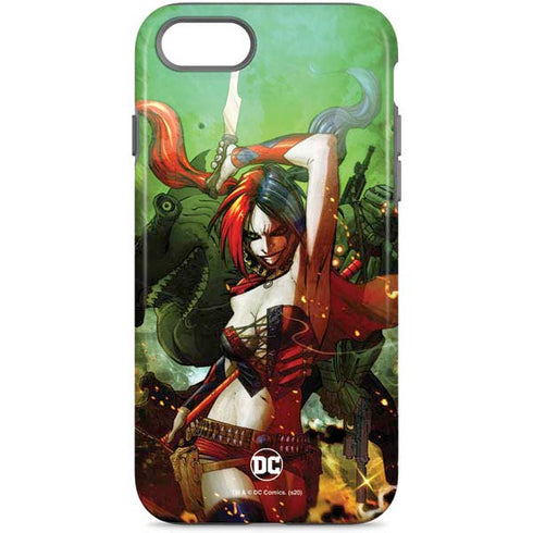 DC Comics Harley Quinn Suicide Squad Vol 1 Cover New 52 iPhone Cases