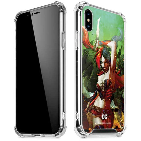 DC Comics Harley Quinn Suicide Squad Vol 1 Cover New 52 iPhone X/XS Clear Case