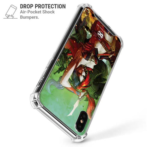 DC Comics Harley Quinn Suicide Squad Vol 1 Cover New 52 iPhone X/XS Clear Case