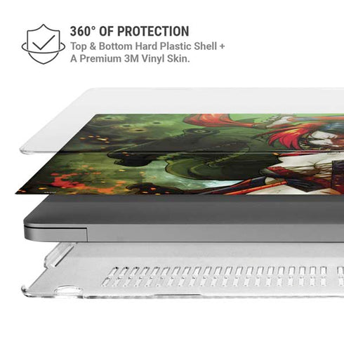 DC Comics Harley Quinn Suicide Squad Vol 1 Cover New 52 MacBook Pro 14in (2021-24) Case plus Skin