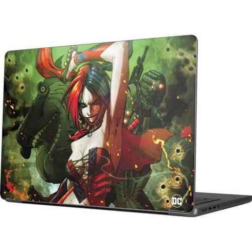 DC Comics Harley Quinn Suicide Squad Vol 1 Cover New 52 Apple MacBook Pro 14-inch Skin