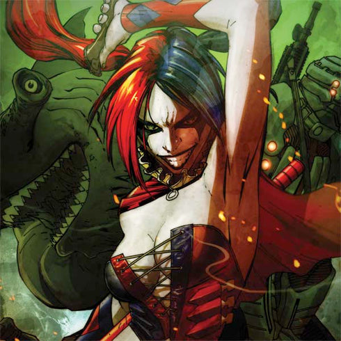 DC Comics Harley Quinn Suicide Squad Vol 1 Cover New 52 MacBook Skins