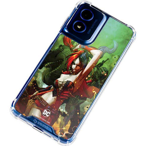 DC Comics Harley Quinn Suicide Squad Vol 1 Cover New 52 Moto G 5G (2024) Clear Case