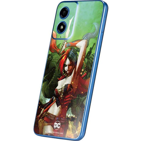 DC Comics Harley Quinn Suicide Squad Vol 1 Cover New 52 Moto G Play 4G (2024) Skin