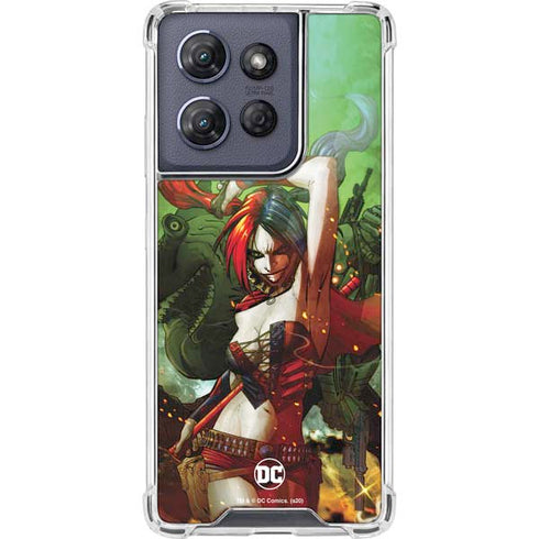 DC Comics Harley Quinn Suicide Squad Vol 1 Cover New 52 Moto G Play 5G (2025) Clear Case