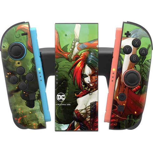 DC Comics Harley Quinn Suicide Squad Vol 1 Cover New 52 Nintendo Switch 2 (2025) Joy-Con Controller Skin