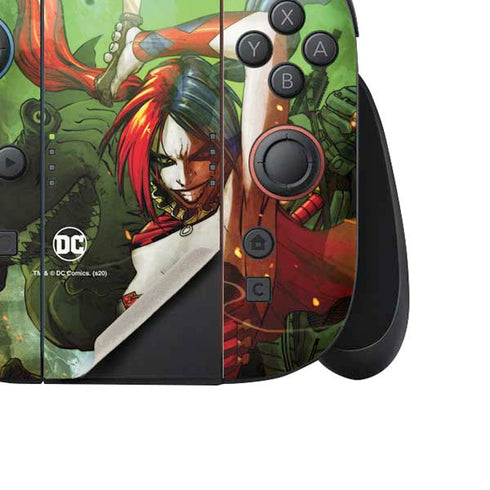 DC Comics Harley Quinn Suicide Squad Vol 1 Cover New 52 Nintendo Switch 2 (2025) Joy-Con Controller Skin