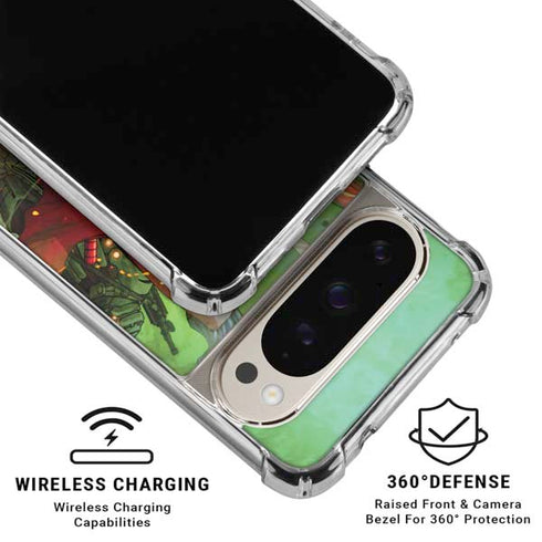 DC Comics Harley Quinn Suicide Squad Vol 1 Cover New 52 Pixel 9/9 Pro Clear Case