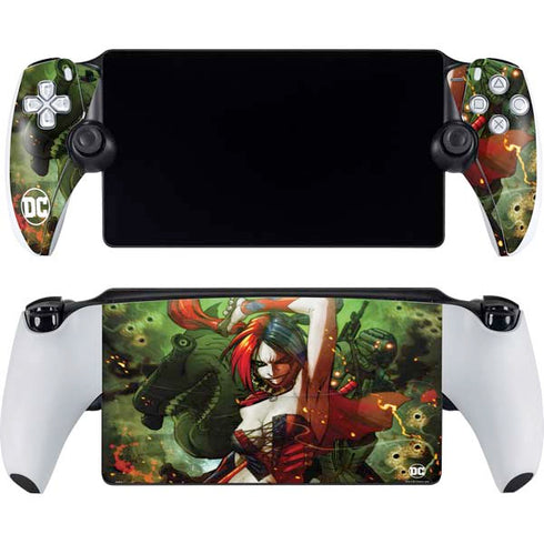 DC Comics Harley Quinn Suicide Squad Vol 1 Cover New 52 PlayStation Portal Remote Player Skin