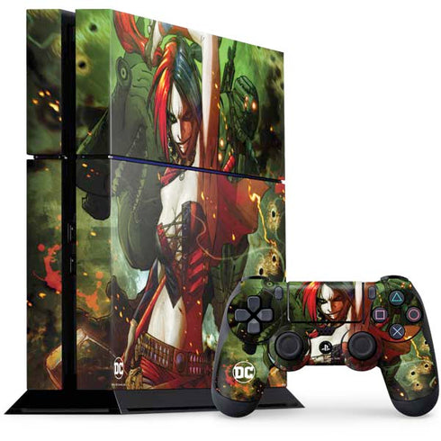 DC Comics Harley Quinn Suicide Squad Vol 1 Cover New 52 PlayStation PS4 Skins