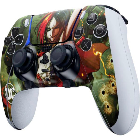 DC Comics Harley Quinn Suicide Squad Vol 1 Cover New 52 PS5 DualSense Edge Pro Controller Skin