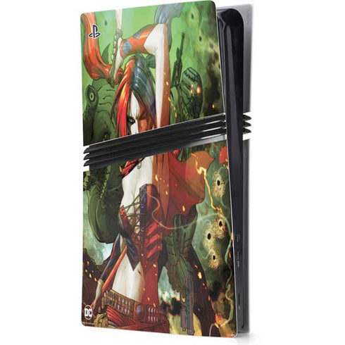 DC Comics Harley Quinn Suicide Squad Vol 1 Cover New 52 PS5 Pro Console Skin