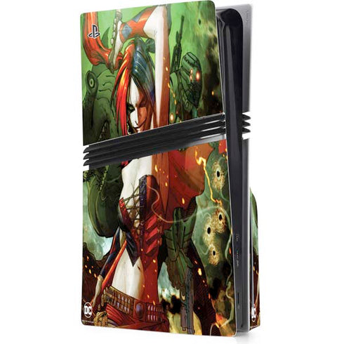 DC Comics Harley Quinn Suicide Squad Vol 1 Cover New 52 PS5 Pro Disk Console Skin