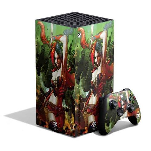 DC Comics Harley Quinn Suicide Squad Vol 1 Cover New 52 XBox Series X Digital Edition Bundle Skin