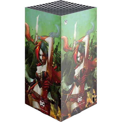 DC Comics Harley Quinn Suicide Squad Vol 1 Cover New 52 XBox Series X Digital Edition Console Skin