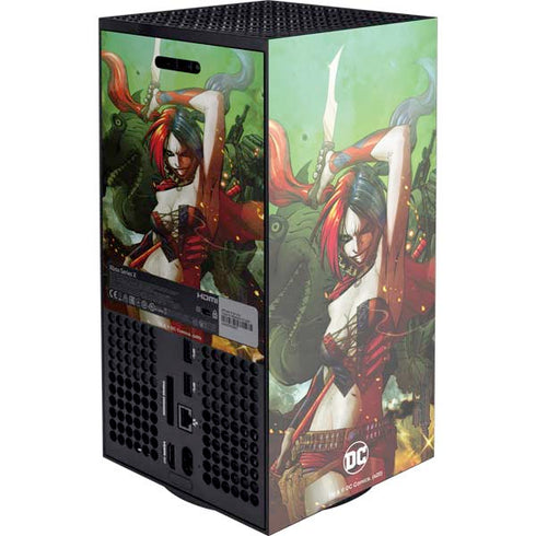 DC Comics Harley Quinn Suicide Squad Vol 1 Cover New 52 XBox Series X Digital Edition Console Skin