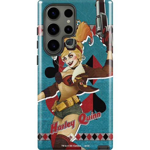 DC Comics Bombshells Harley Quinn Galaxy S23 Ultra Pro Case
