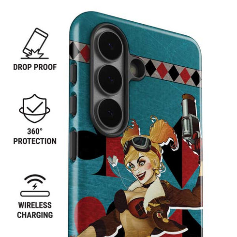 DC Comics Bombshells Harley Quinn Galaxy S26 Impact Case