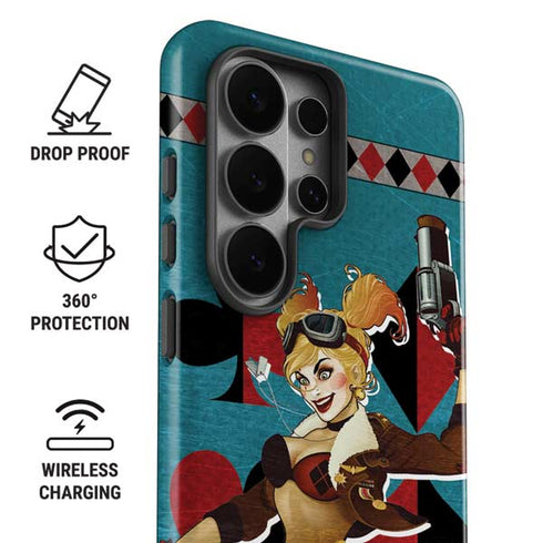 DC Comics Bombshells Harley Quinn Galaxy S26 Ultra Impact Case