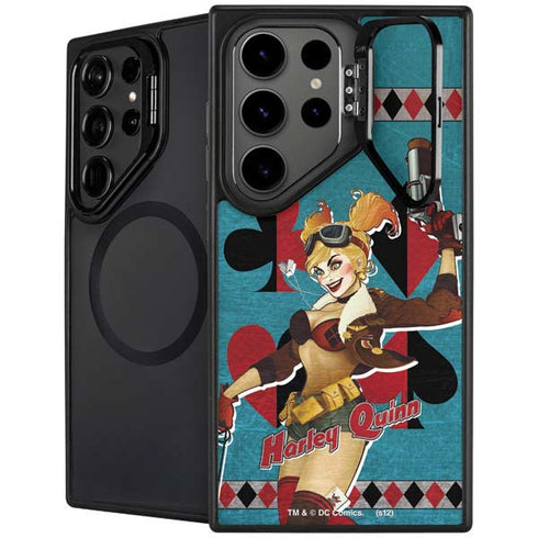 DC Comics Bombshells Harley Quinn Galaxy S26 Ultra Kickstand Case