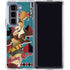 DC Comics Bombshells Harley Quinn Galaxy Z Fold5 5G Clear Case
