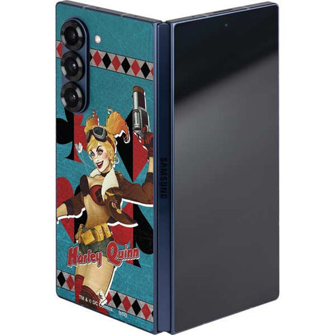 DC Comics Bombshells Harley Quinn Galaxy Z Fold6 Skin