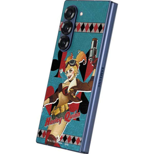 DC Comics Bombshells Harley Quinn Galaxy Z Fold6 Skin