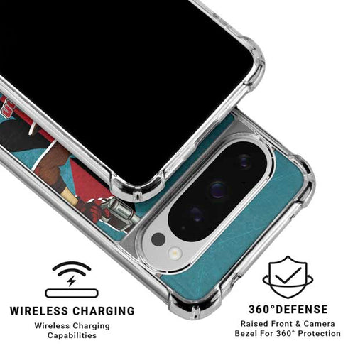 DC Comics Bombshells Harley Quinn Google Pixel 10 Pro XL Clear Case