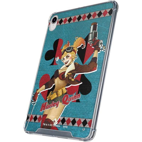 DC Comics Bombshells Harley Quinn iPad 11th Gen (2025) Clear Case