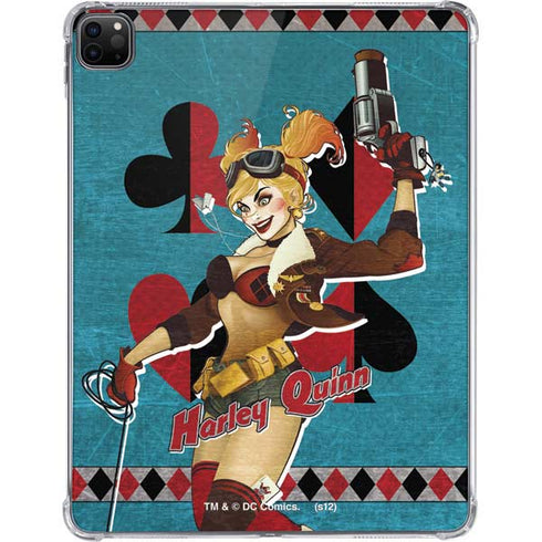 DC Comics Bombshells Harley Quinn iPad Pro 11in (2024) Clear Case