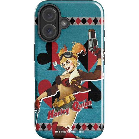 DC Comics Bombshells Harley Quinn iPhone 16 Impact Case