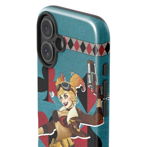 DC Comics Bombshells Harley Quinn iPhone 16 Impact Case