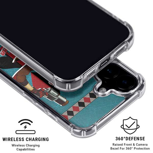 DC Comics Bombshells Harley Quinn iPhone 16 MagSafe Case