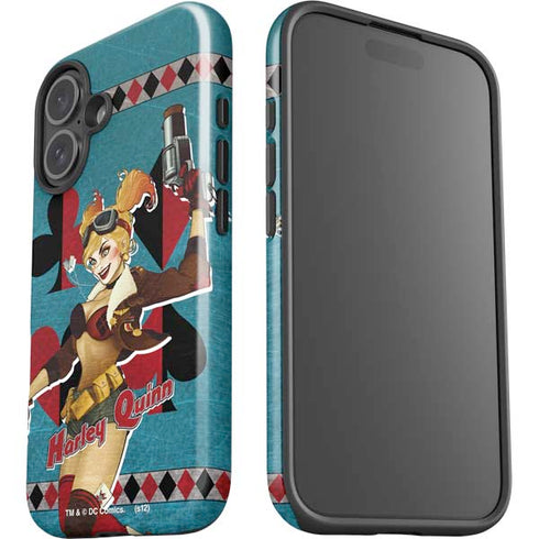 DC Comics Bombshells Harley Quinn iPhone 16 Plus Impact Case