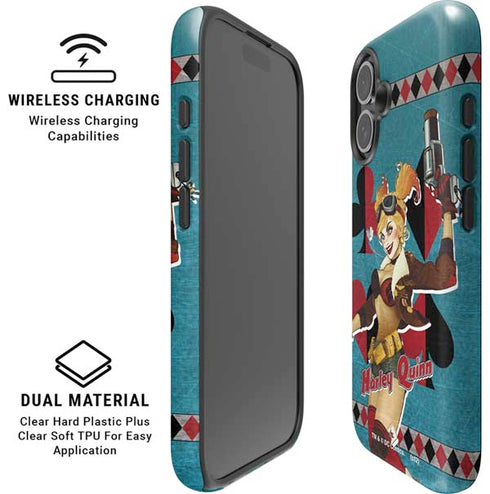 DC Comics Bombshells Harley Quinn iPhone 16 Plus Magsafe Impact Case