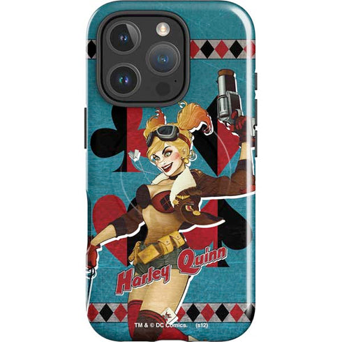 DC Comics Bombshells Harley Quinn iPhone 16 Pro Magsafe Impact Case