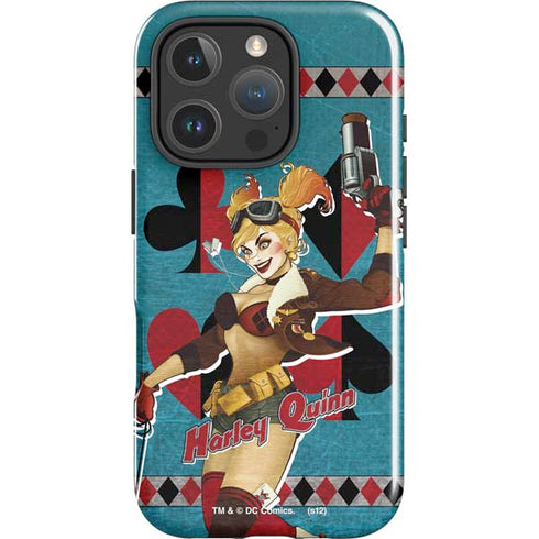 DC Comics Bombshells Harley Quinn iPhone 16 Pro Max Impact Case