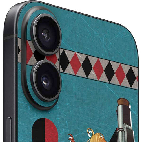 DC Comics Bombshells Harley Quinn iPhone 16 Skin