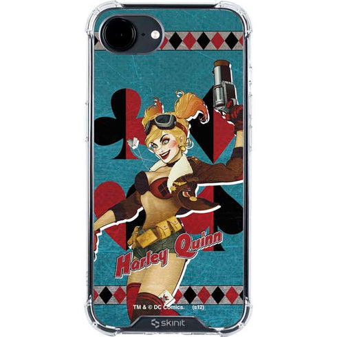 DC Comics Bombshells Harley Quinn iPhone 16e Clear Case
