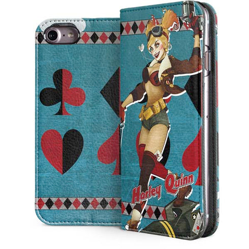 DC Comics Bombshells Harley Quinn iPhone 7 Folio Case