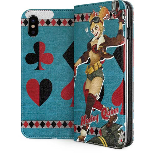DC Comics Bombshells Harley Quinn iPhone 8 Folio Case