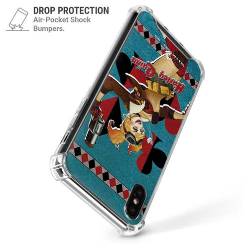 DC Comics Bombshells Harley Quinn iPhone X/XS Clear Case