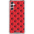 DC Comics Harley Quinn Logo Pattern Gabb Phone 4 Clear Case