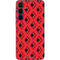 DC Comics Harley Quinn Logo Pattern Galaxy A35 5G Skin