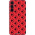 DC Comics Harley Quinn Logo Pattern Galaxy A55 5G Skin