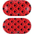 DC Comics Harley Quinn Logo Pattern Galaxy Buds Plus Skin
