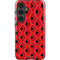 DC Comics Harley Quinn Logo Pattern Galaxy S25 Impact Case